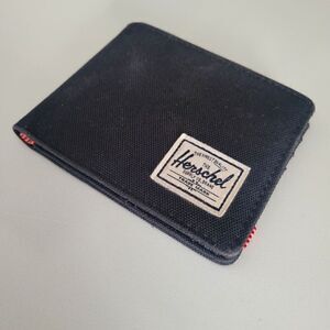 Herschel Supply Co Roy coin RFID wallet in black